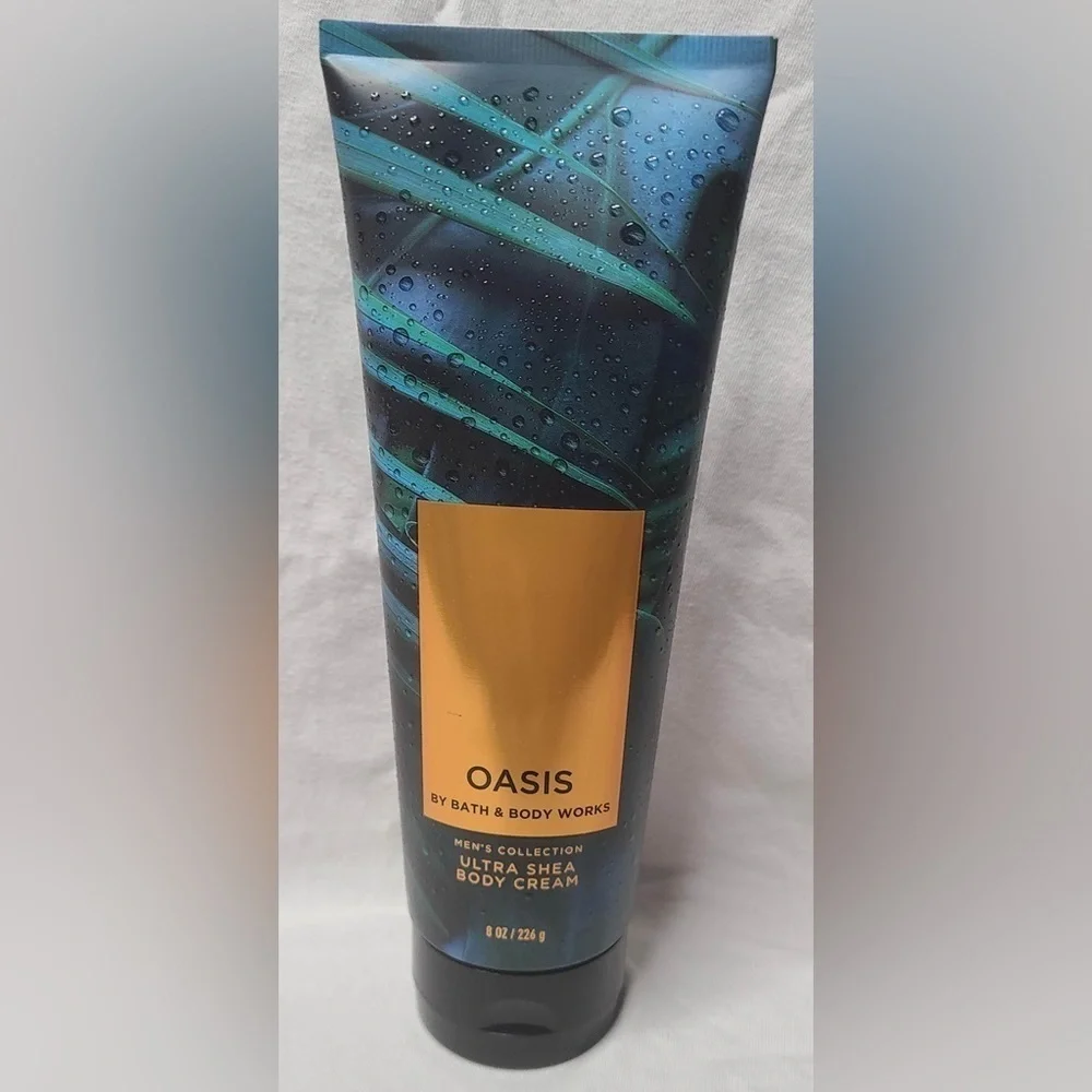 Bath & Body Works Oasis Body Ultra Shea Body Cream 8oz & Body Wash 10oz